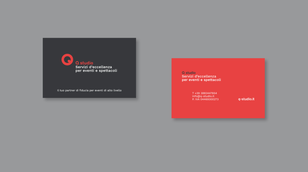 Web Design e Visual identity di Q Studio Artemia Group