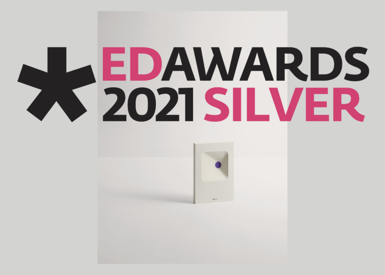 Silver Award at European Design Awards 2021 with the packaging design project Nanetto!