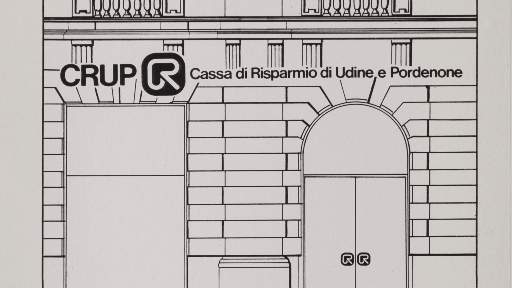 brand identity Cassa di Risparmio di Udine CRUP disegnato da studio grafico Artemia Group