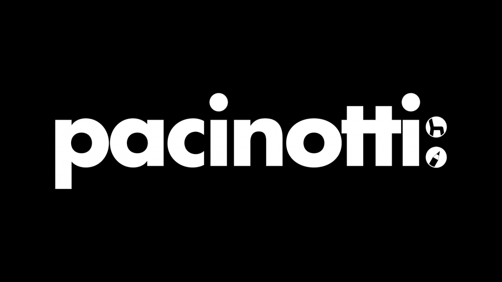 Progetto di brand identity per Pacinotti a Mestre Venezia disegnato da Artemia Group